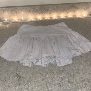 Altered state white tennis skirt